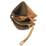 LC-NMBGM122 Clutch Genuine Leather women bag western Bag