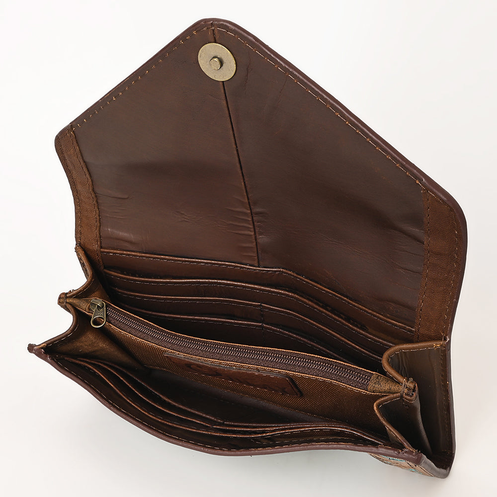 OHG135 Wallet Genuine Leather women bag western Bag