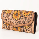 OHG165 Wallet Hand Tooled Genuine Leather women bag western Bag