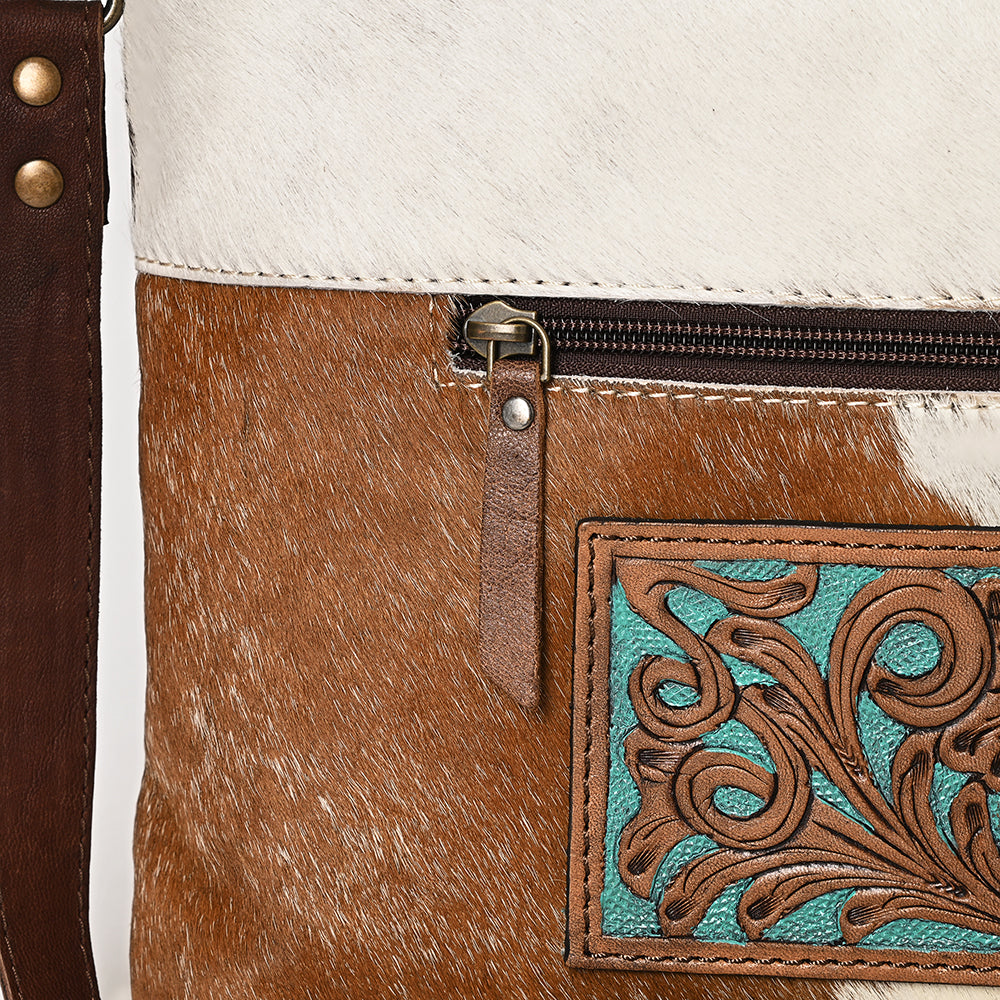 OHG174 Crossbody Genuine Leather women bag western Bag