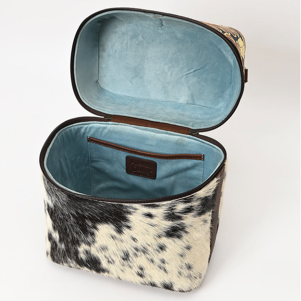 LC-ADBGA427A Jewelry Case Genuine Western Leather Women Bag