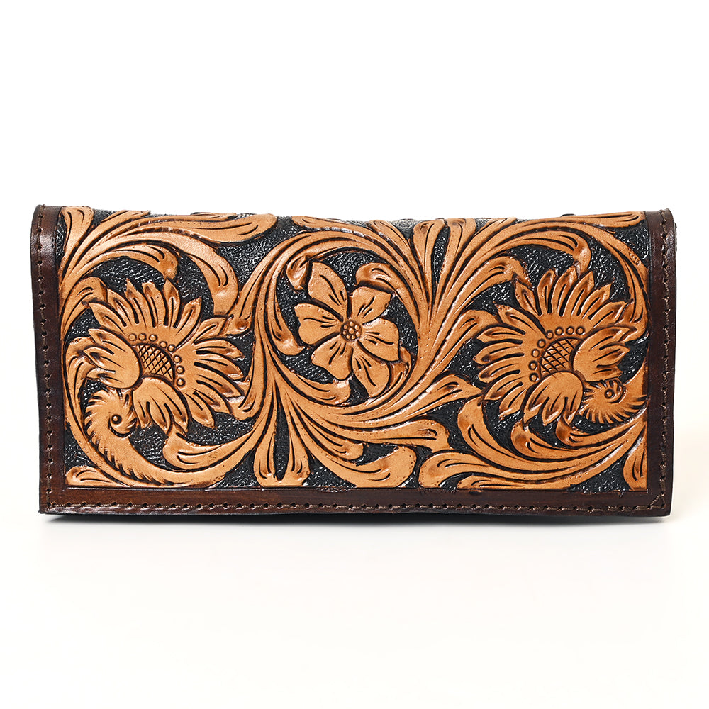 LC-ADBGA428 Clutch Genuine Western Leather Women Bag