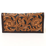LC-ADBGA428 Clutch Genuine Western Leather Women Bag