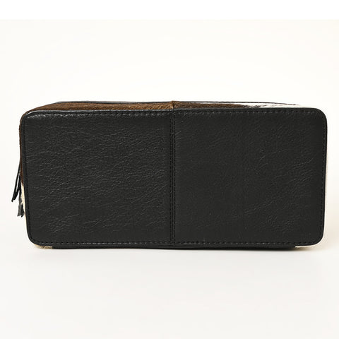 American Darling Floral Tooled Leather Cowhide Jewelry Accessory Case