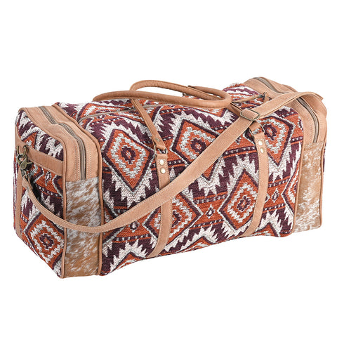 OHV396 Duffel Upcycled Canvas Ladies Bag