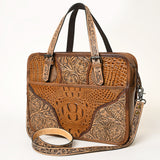 ADBG1183 Tote Hand Tooled Genuine Western Leather Women Bag