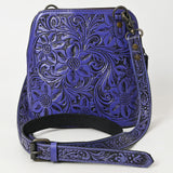ADBG1136 Hand-Tooled Genuine Leather Vertical Crossbody Bag - American Darling