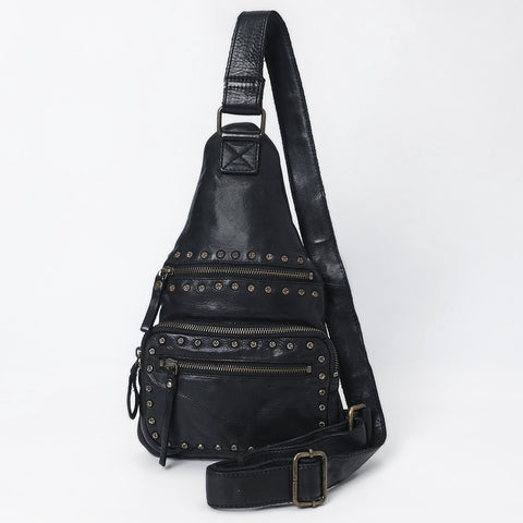 Caldera - Full Grain Leather Sling Bag