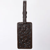 ADBG1462 Hand-Tooled Leather Card Holder - Western Floral Design by American Darling
