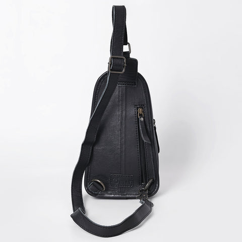 OHG188 Sling Hand Tooled Genuine Western Leather Women Bag