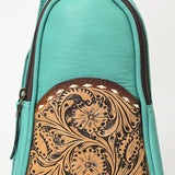 OHG188 Sling Hand Tooled Genuine Western Leather Women Bag