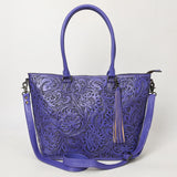 ADBG1480 Tote Hand Tooled Genuine Western Leather Women Bag