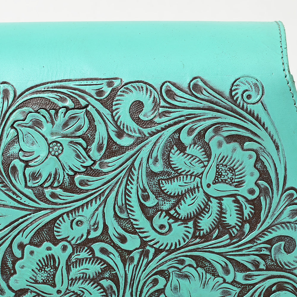 ADBGZ845 Hand-Tooled Genuine Leather Western Crossbody Bag - American Darling