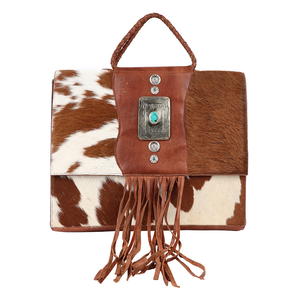 LC-ADBGM421 Briefcase Genuine Western Leather Women Bag