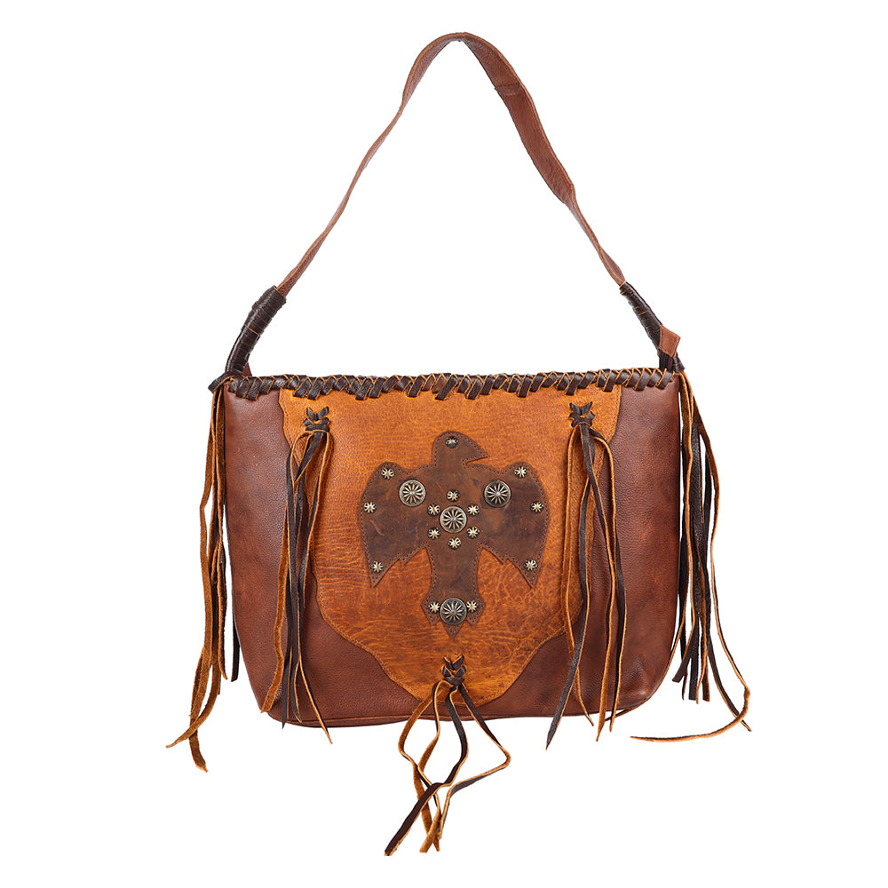 LC-ADBGM422A Hobo Hand Tooled Genuine Western Leather Women Bag