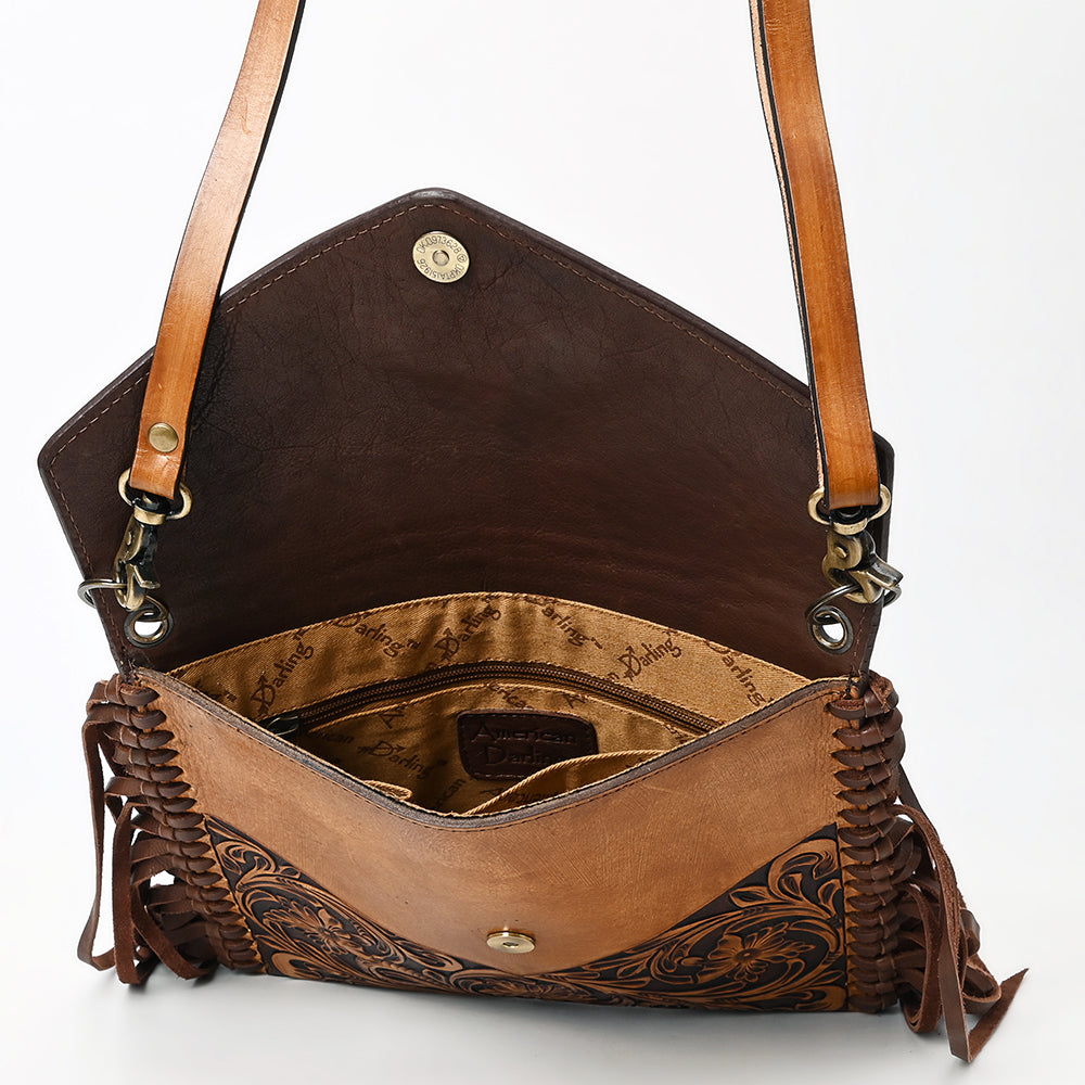 LC-ADBGF139 Envelope Genuine Western Leather Women Bag