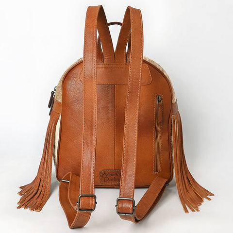 ADBG1495 American Darling Hair-On Cowhide Leather Backpack Bag | Western Saddle Blanket Backpack