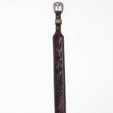 ADHTBR113 Hand tooled Genuine American Leather Hatband Unisex