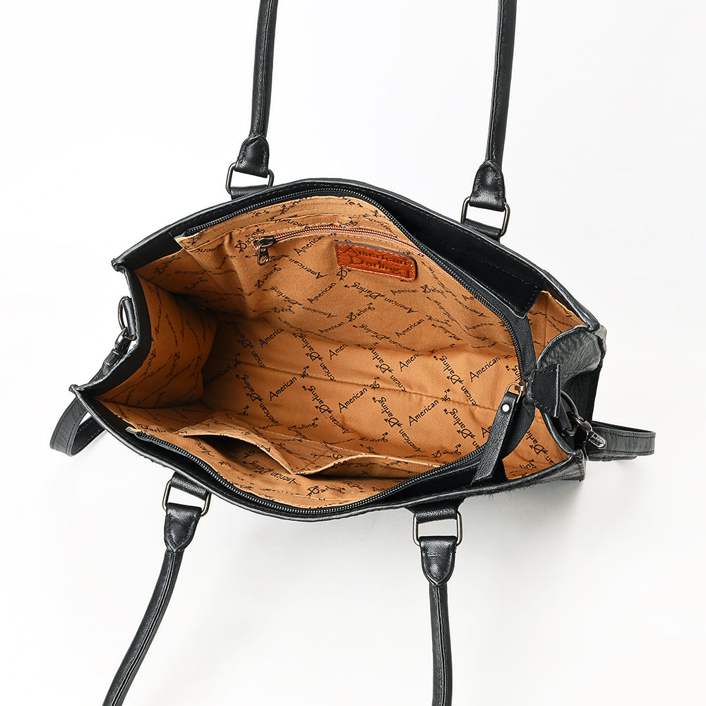 ADBG1561 Embossed Croc Leather Tote - Western Laptop & Travel Bag