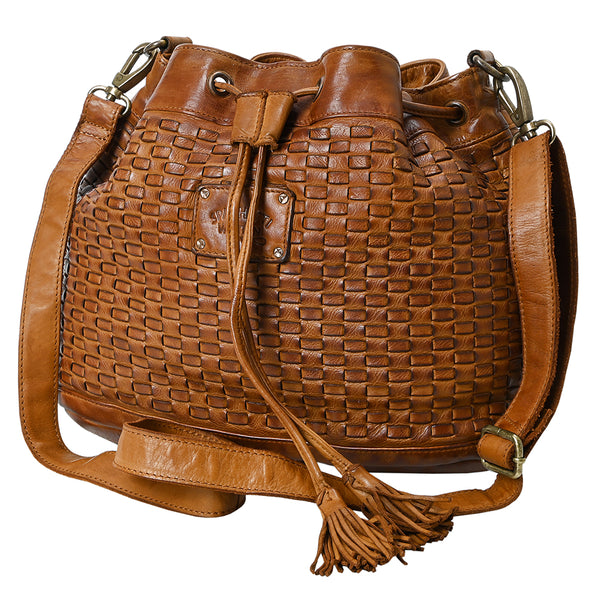 SWL105 Bucket Genuine Leather women bag western Bag