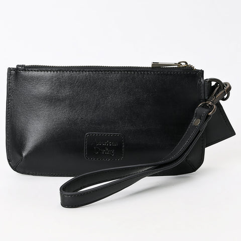 ADBGZ895A Black Tooled Leather Wristlet & Cardholder Set | American Darling