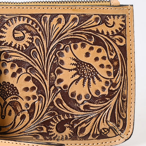 ADBGZ895 Tooled Leather Wristlet & Cardholder Set | American Darling