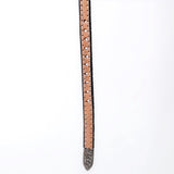 ADHTBR123 Hand tooled Genuine American Leather Hatband Unisex