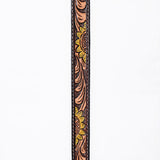 ADHTBR125 Hand tooled Genuine American Leather Hatband Unisex
