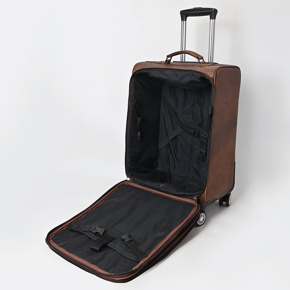ADBG1599 Travel Case Hair On Genuine Western Leather Women Bag