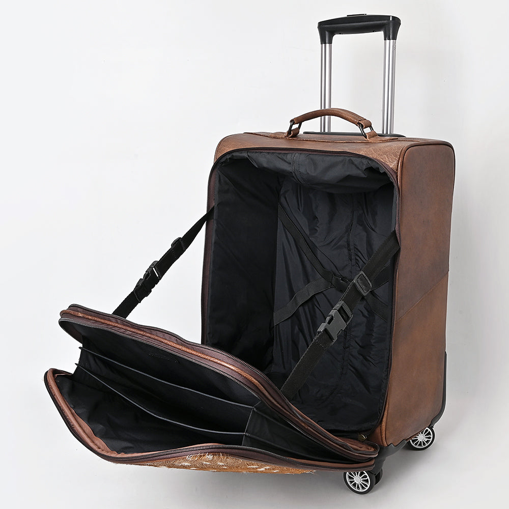 ADBG1599 Travel Case Hair On Genuine Western Leather Women Bag