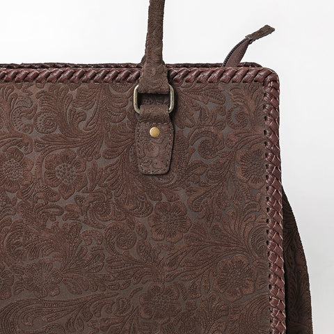 American Darling Western Genuine Damascus Leather Tote Bag with Handcrafted Detailing ï¿½ Elegant Everyday Carry