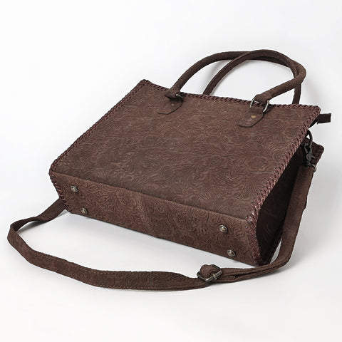 American Darling Western Genuine Damascus Leather Tote Bag with Handcrafted Detailing ï¿½ Elegant Everyday Carry