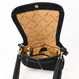 ADBGA670 Crossbody Genuine Western Suede Leather women bag