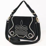 ADBGA670 Crossbody Genuine Western Suede Leather women bag