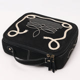 ADBGA681 Jewelry Case Genuine Western Leather Women Bag