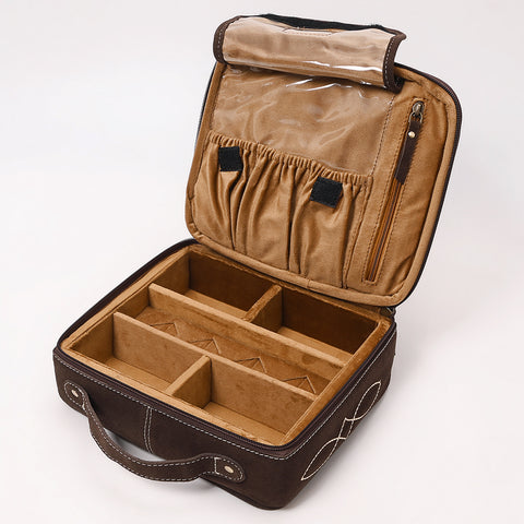 American Darling Boot Genuine suede Jewelry Case with Western Embroidery