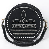 ADBGA682 Canteen Suede Genuine Western Leather Women Bag