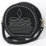 ADBGA682 Canteen Suede Genuine Western Leather Women Bag