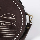 ADBGA682 Canteen Suede Genuine Western Leather Women Bag