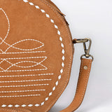 ADBGA682 Canteen Suede Genuine Western Leather Women Bag