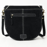 ADBGA684 Crossbody Genuine Western Suede Leather women bag