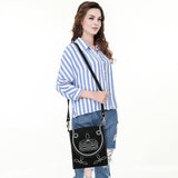 ADBGA685 Crossbody Genuine Western Suede Leather women bag