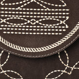 ADBGA685 Crossbody Genuine Western Suede Leather women bag