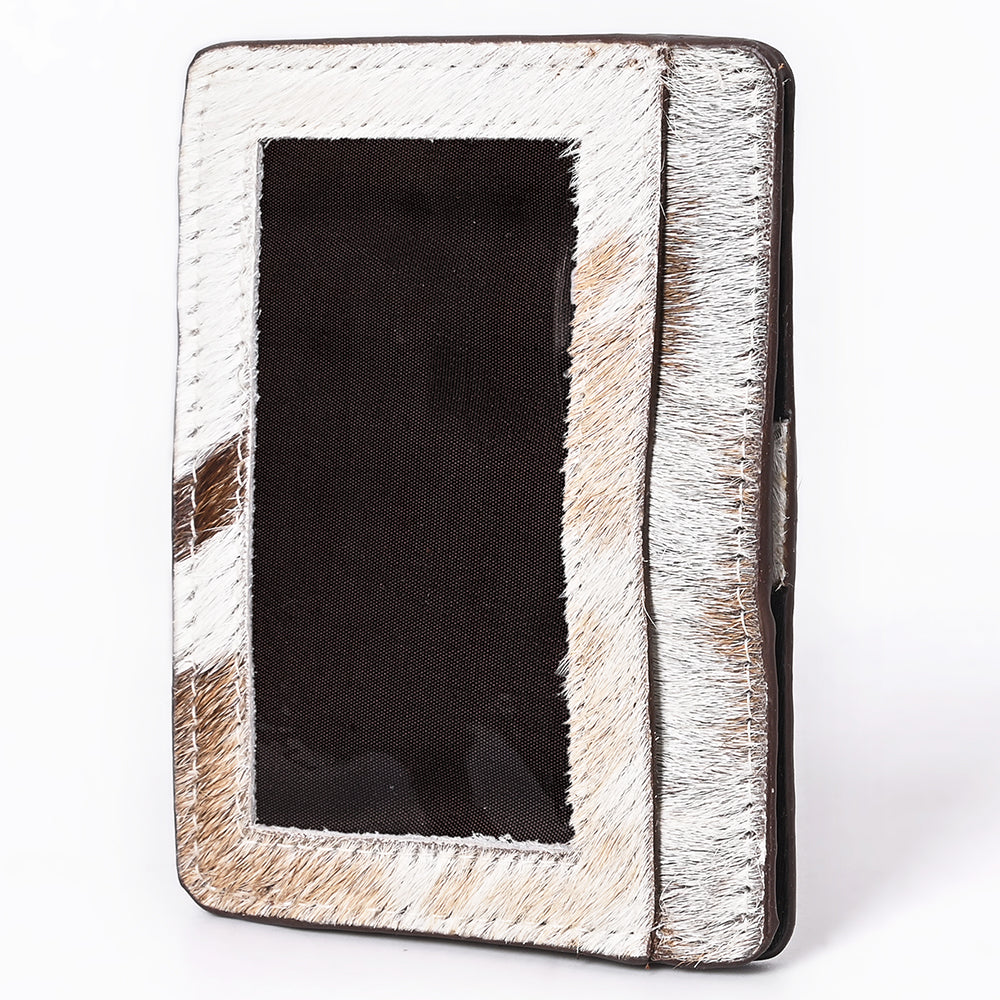 ADCCM109 Hair-On Cowhide Vertical ID Card Holder - Western Style