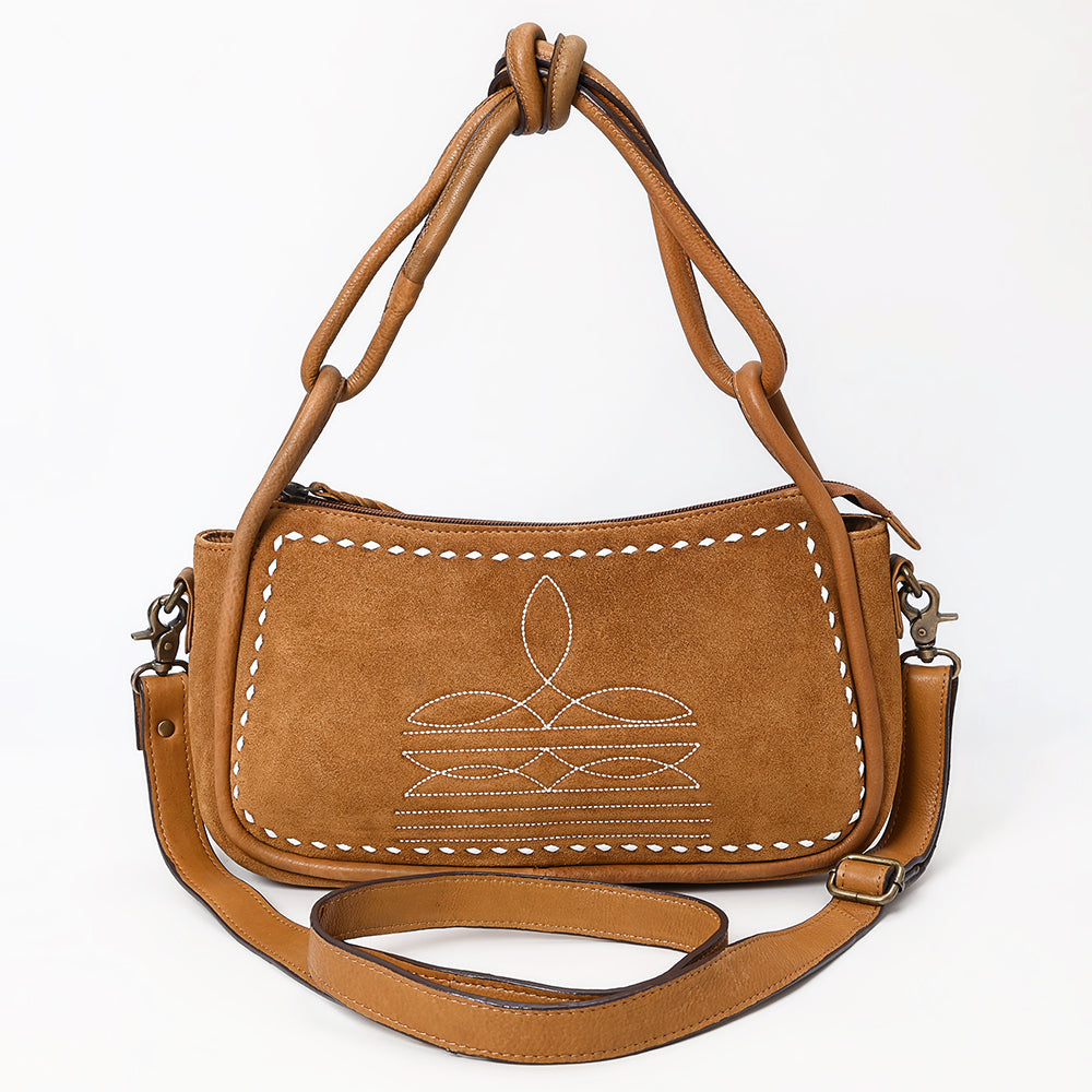 ADBGM528 Crossbody Genuine Suede Leather Women Bag