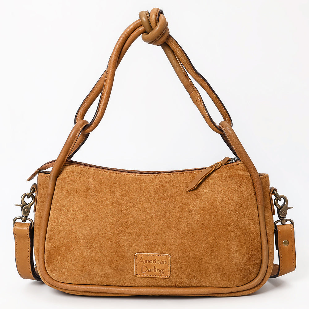 ADBGM528 Crossbody Genuine Suede Leather Women Bag