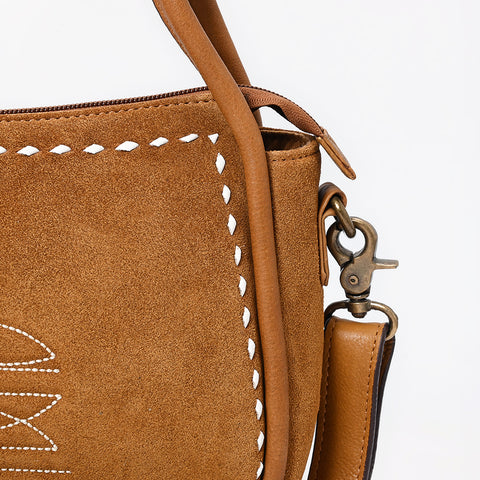 ADBGM528 Crossbody Genuine Suede Leather Women Bag