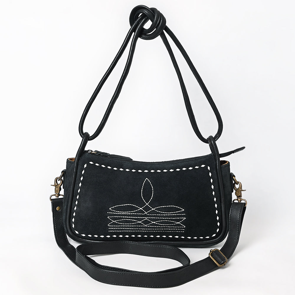 ADBGM528 Crossbody Genuine Suede Leather Women Bag