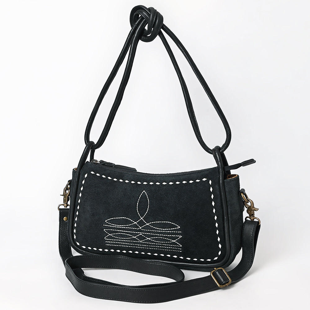 ADBGM528 Crossbody Genuine Suede Leather Women Bag