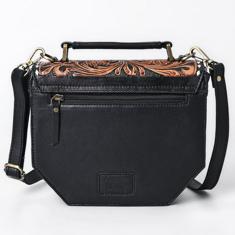 American Darling Hand Tooled Quilted Genuine Leather Cross body Bag